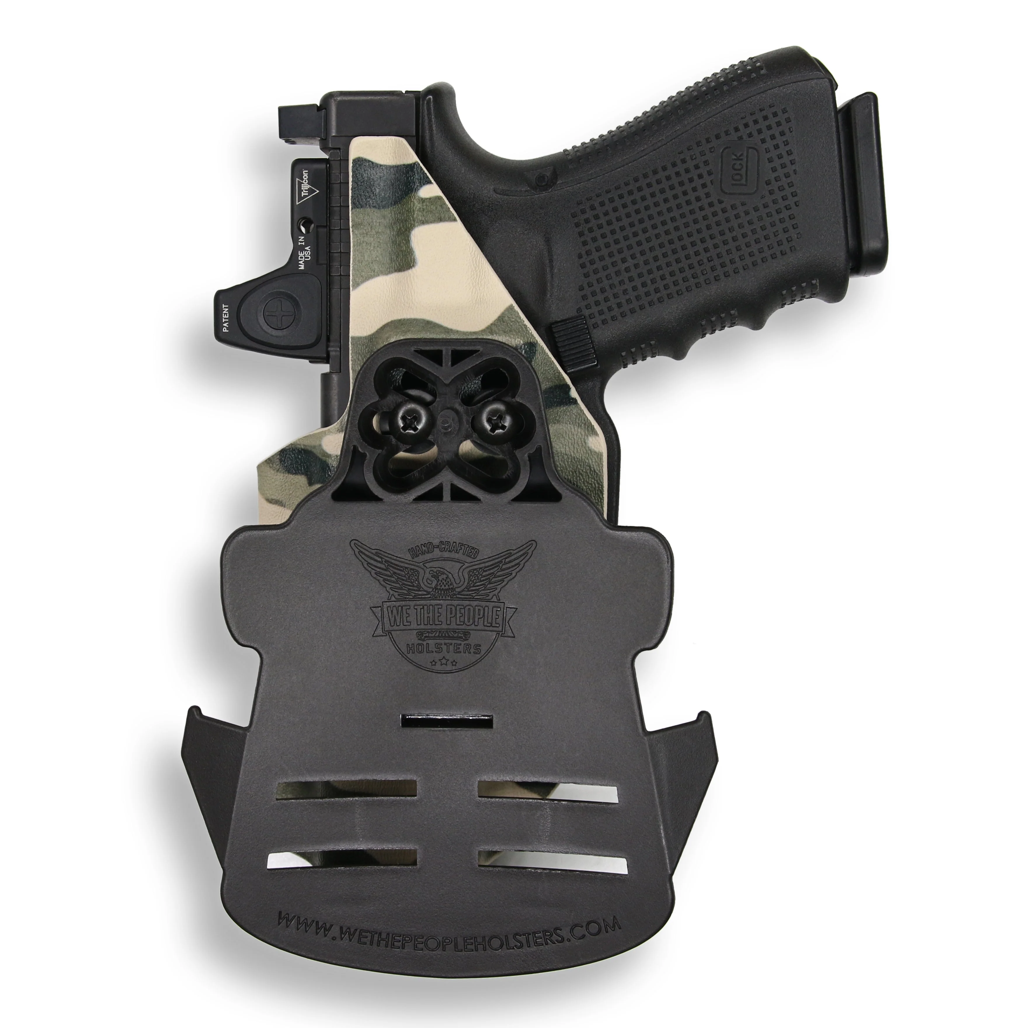 Walther PDP Pro-X PMM Full Size 4.6" with Streamlight TLR-1/1S/HL Light Red Dot Optic Cut OWB Holster - Image 25