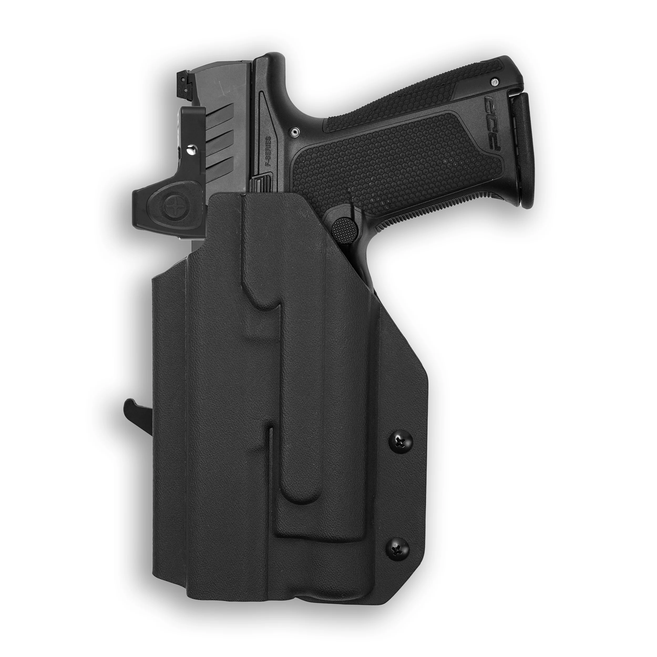 Walther PDP Pro-X PMM Full Size 4.6" with Streamlight TLR-1/1S/HL Light Red Dot Optic Cut OWB Holster - Image 3