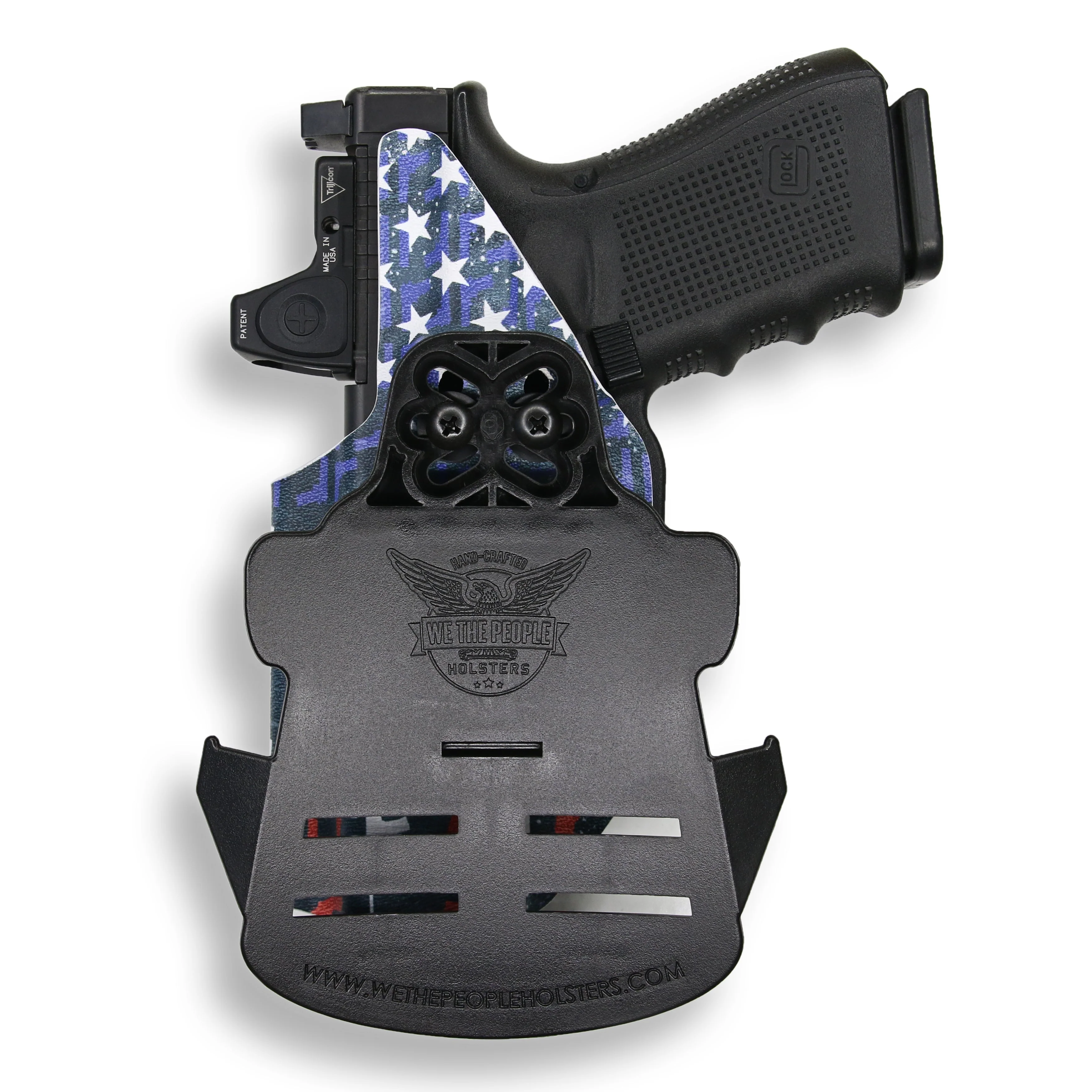 Walther PDP Pro-X PMM Full Size 4.6" with Streamlight TLR-1/1S/HL Light Red Dot Optic Cut OWB Holster - Image 36