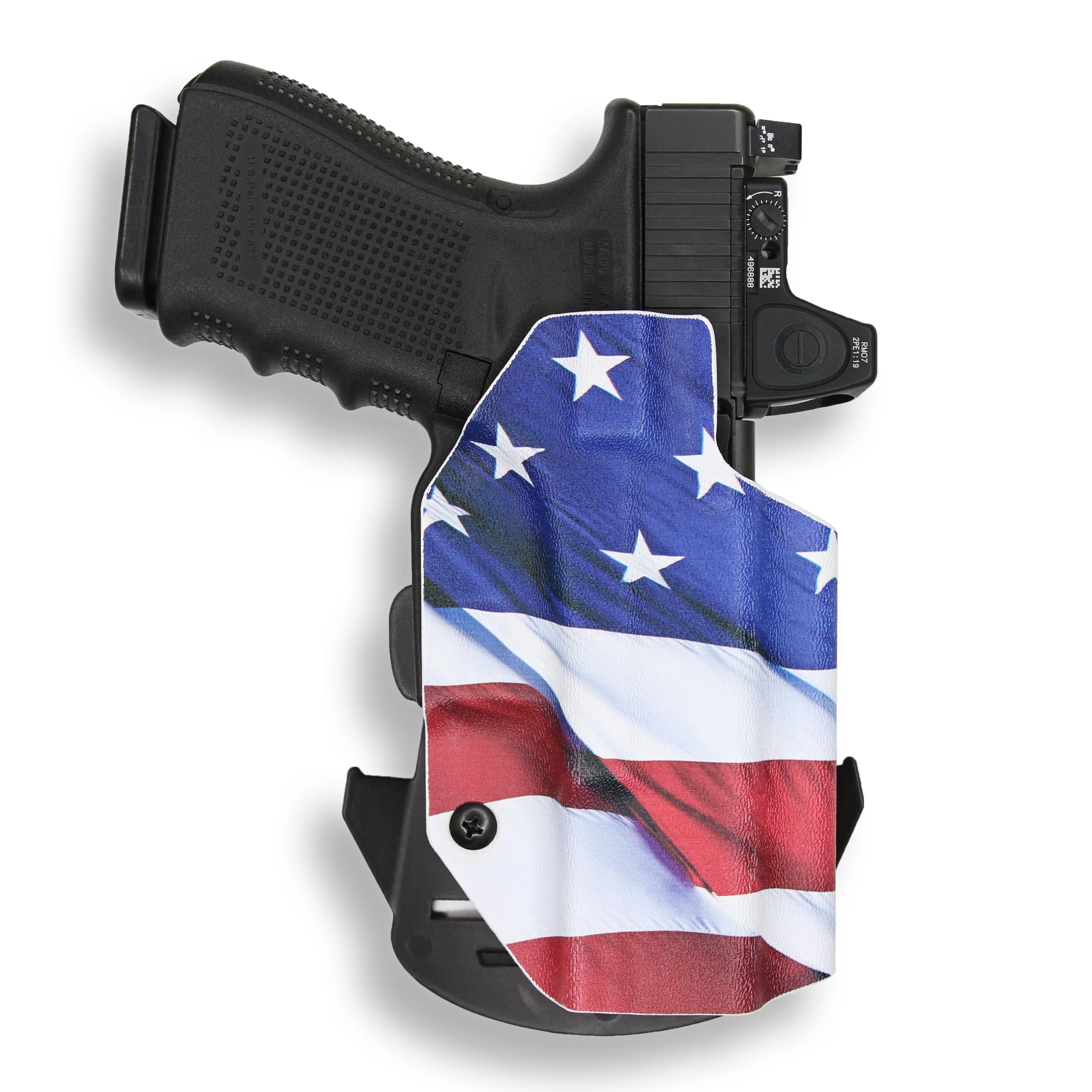 Walther PDP Pro-X PMM Full Size 4.6" with Streamlight TLR-1/1S/HL Light Red Dot Optic Cut OWB Holster - Image 9