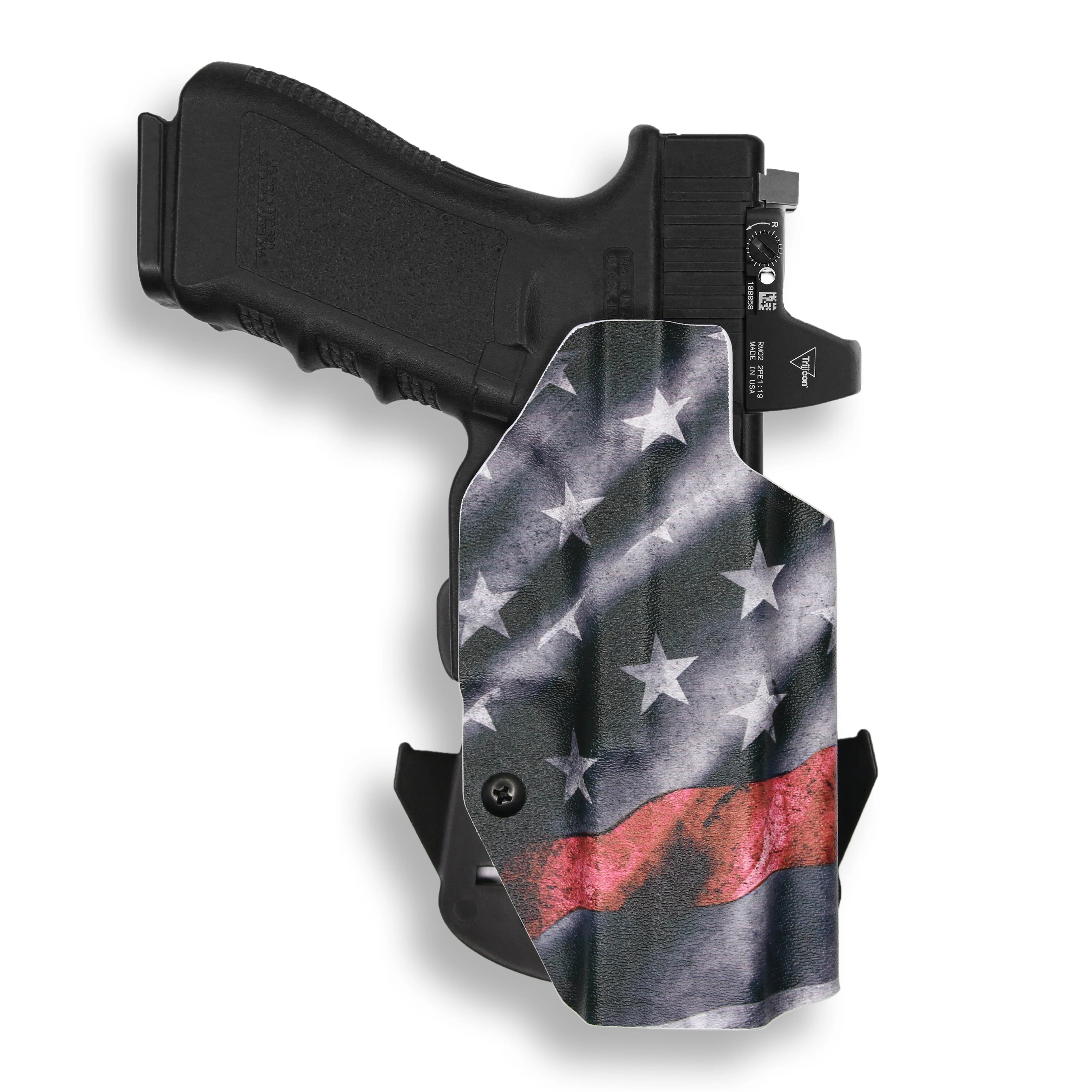Walther PDP Professional ACRO Compact 4" Red Dot Optic Cut OWB Holster - Image 15