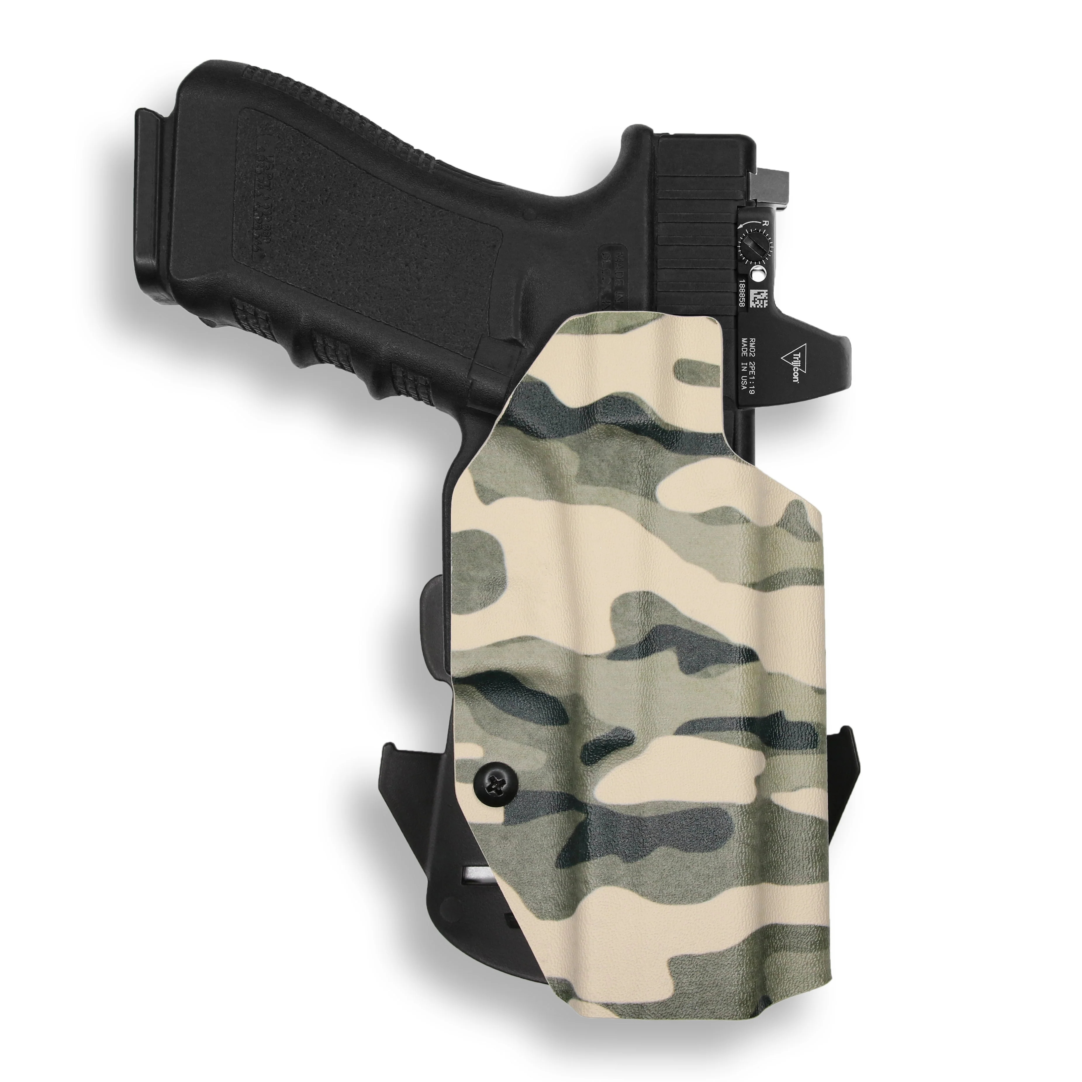 Walther PDP Professional ACRO Compact 4" Red Dot Optic Cut OWB Holster - Image 25