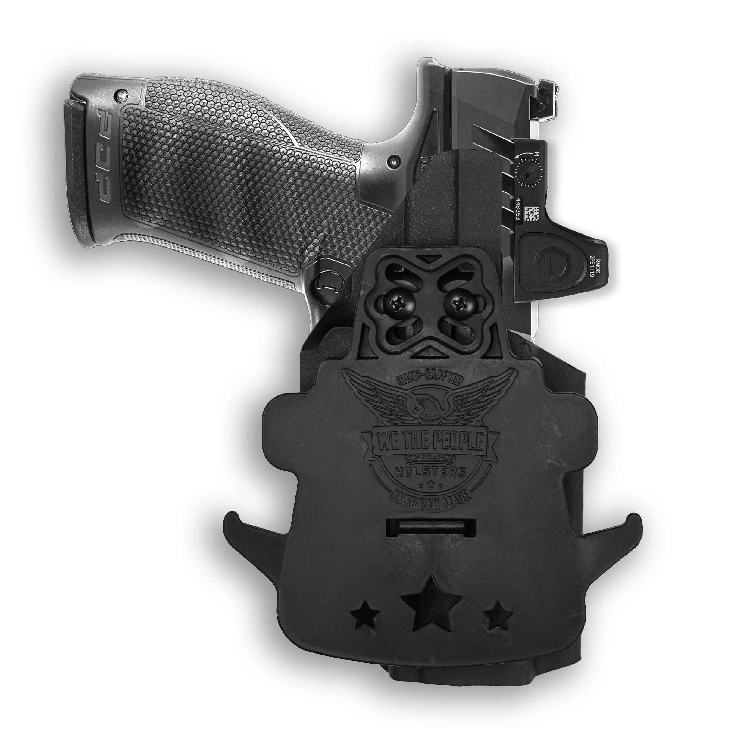 Walther PDP Professional ACRO Compact 4" Red Dot Optic Cut OWB Holster - Image 4