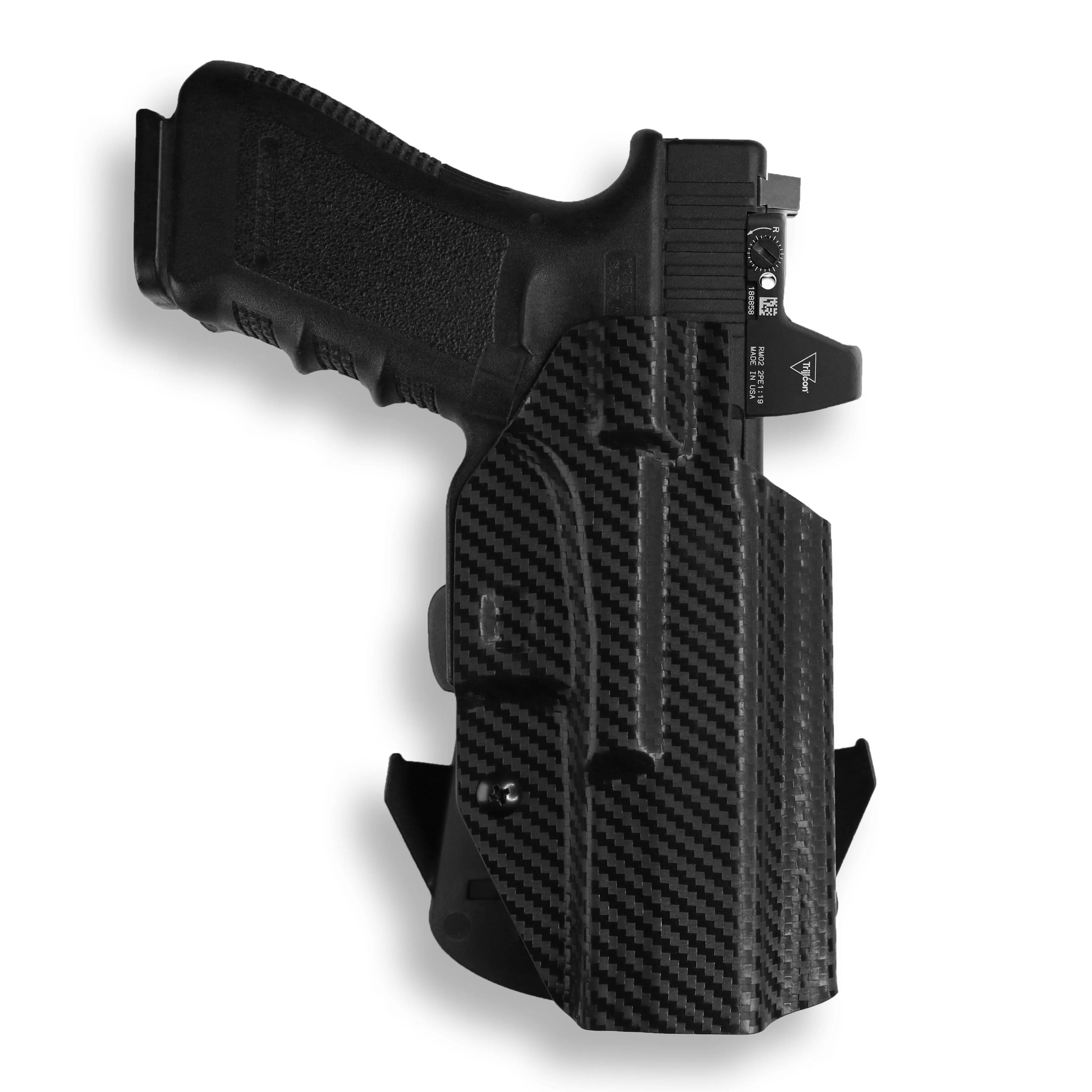 Walther PDP Professional ACRO Compact 4" Red Dot Optic Cut OWB Holster - Image 5